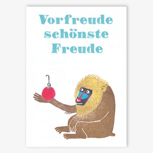 Postkarte Vorfreude