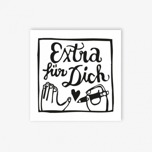 Stempel "Extra für Dich"