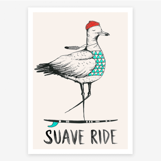 Postkarte Suave Ride