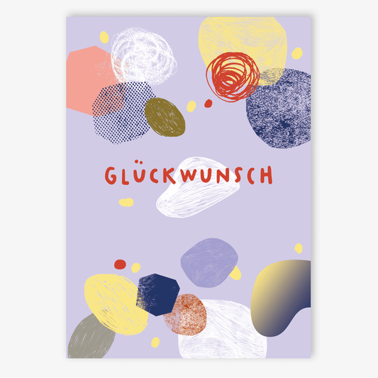 Postkarte Glückwunsch