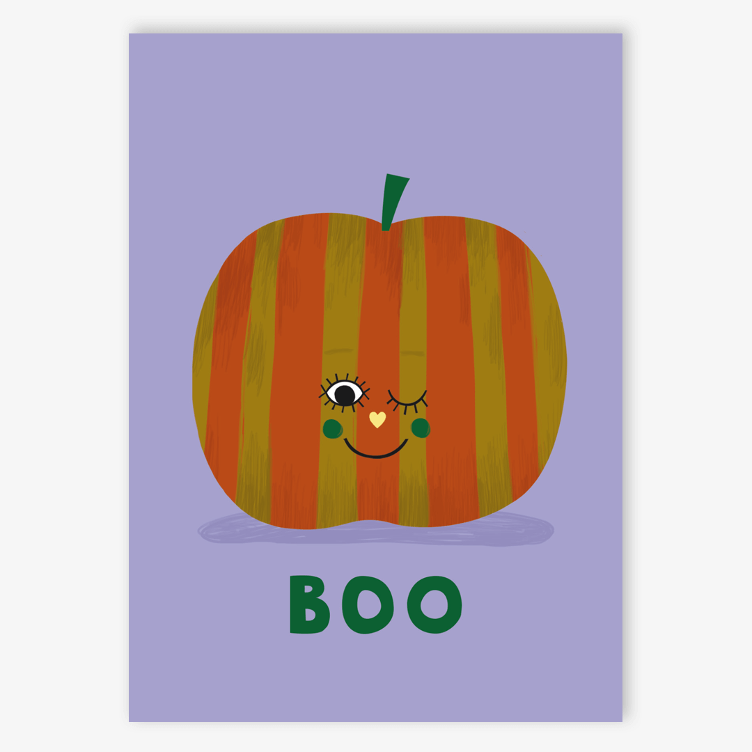 Postkarte Pumpkin