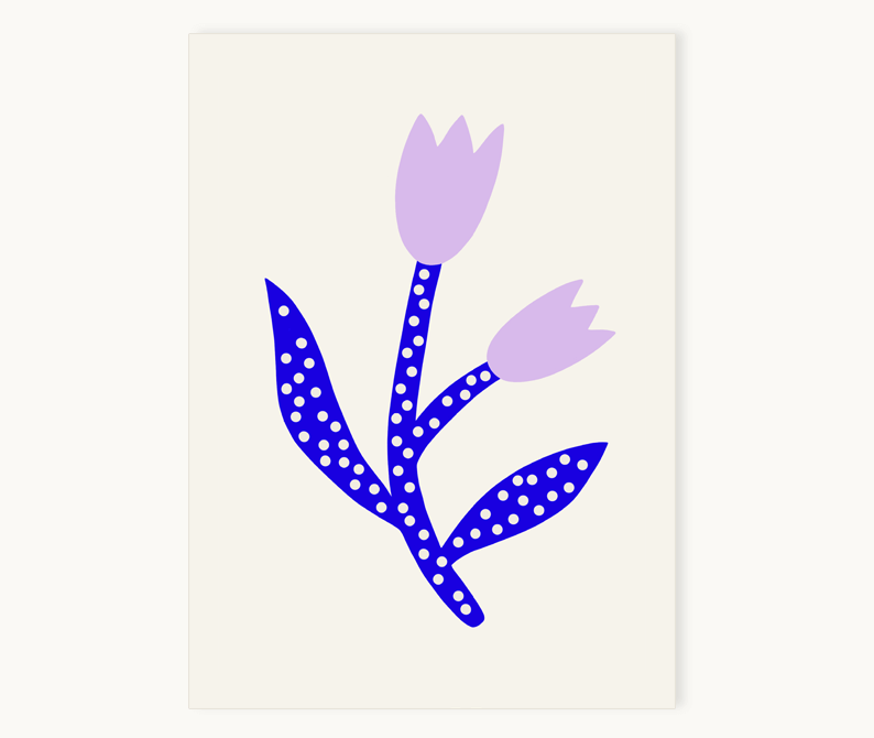 Postkarte Tulip